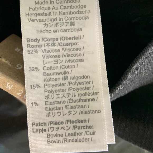 Madewell High Rise Black Skinny Knee-Rip Jeans NWT  - Waist 26 - Picture 13 of 13